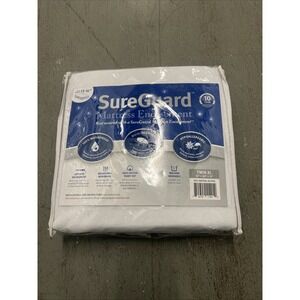 SureGuard Twin XL Mattress Encasement Waterproof Bed Bug Protector Fits 13-16in